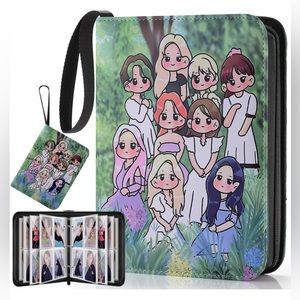 Kpop Twice Trading PhotoCard Binder 400 Photocard Holder Book with Sleeves
